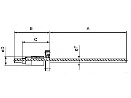 Ввод электрический CF35-40 (контактов - 2, 30А; 15кВ)